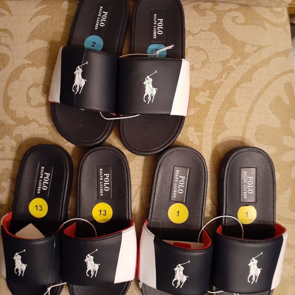 RALPH LAUREN POLO SANDALS SLIPON